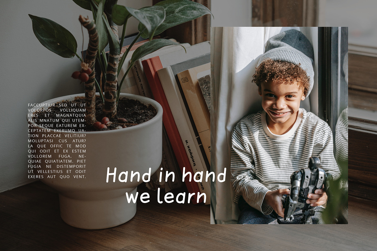Fresh Pen | Modern School Font, a Sans Serif Font by Vikam Media (Photo 7 of 9)