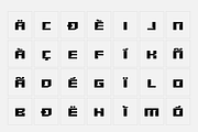Mecha - block font, a Font by SelfBuild Type (Thumbnail 9 of 13)