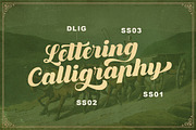 Dustland - Bold Script Typeface, a Script Font by Letterhend Studio (Thumbnail 2 of 9)
