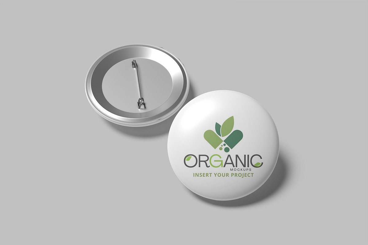 Pin Mockup, a Product Mockup by lamorastudio (Photo 3 of 11)