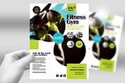 Fitness Gym Flyer V4, a Flyer Template by Satgur Graphic Design (Thumbnail 2 of 3)
