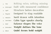 Novarick, a Serif Font by din-studio.com (Thumbnail 7 of 16)