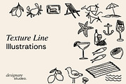 Dolce Vita Illustrations, a Decorative Illustration by ginni illustrations (Thumbnail 4 of 6)