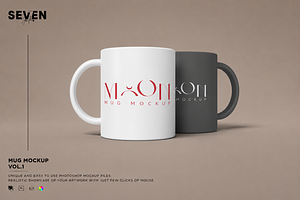 Ceramic Mug Mockup, a Cups & Container Mockup by Se٧enStudio