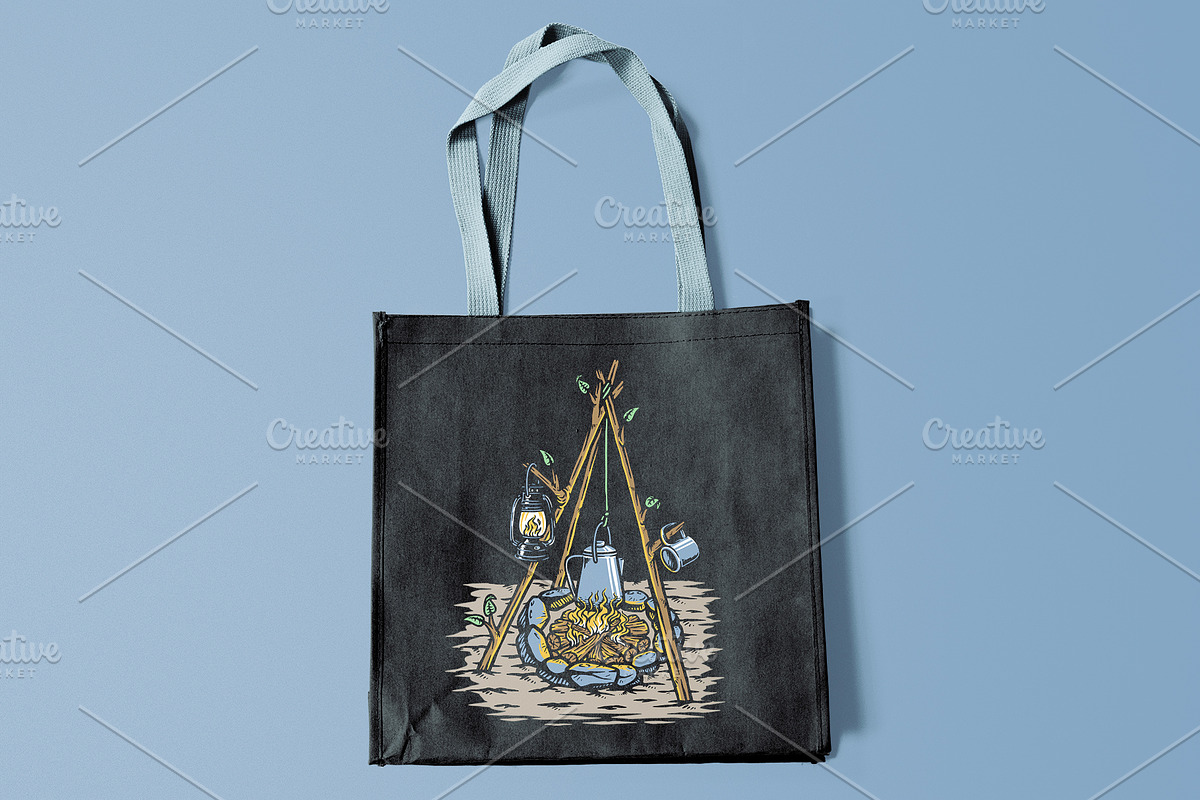 cooking in the great outdoors, a Food Illustration by gunaonedesign (Photo 5 of 5)