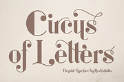 Circus of Letters – Fancy Typeface, a Sans Serif Font by RedyStudio (Thumbnail 24 of 24)