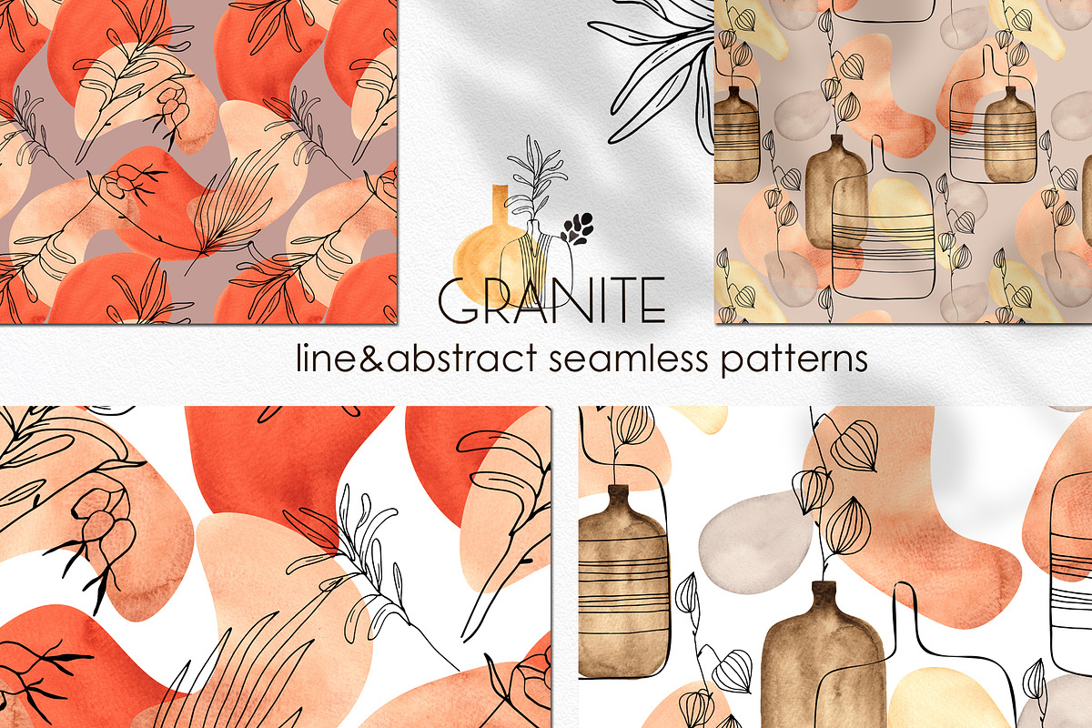 ABSTRACT  BUNDLE 4 in 1, an Object Graphic by Ana-Sakuta (Photo 16 of 31)