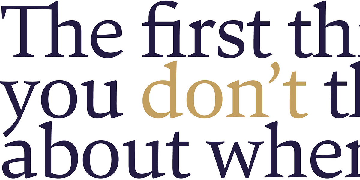 Carat, a Serif Font by Hoftype (Photo 2 of 6)