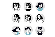 People avatar icons, an Icon by PureSolution (Thumbnail 10 of 13)