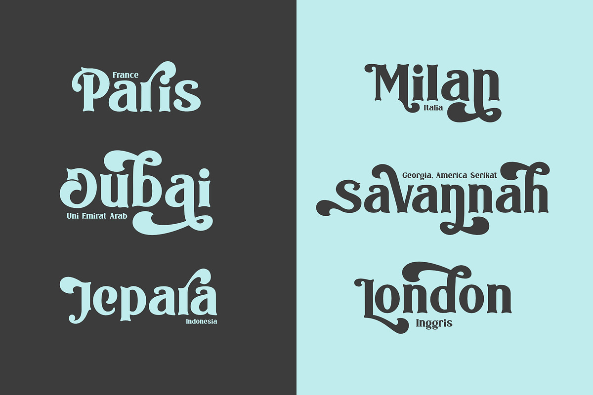 The Bodbug Typeface preview 4