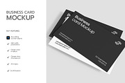 Stacked Business Card Mockup, an Advertising Mockup by graphypix (Thumbnail 2 of 4)
