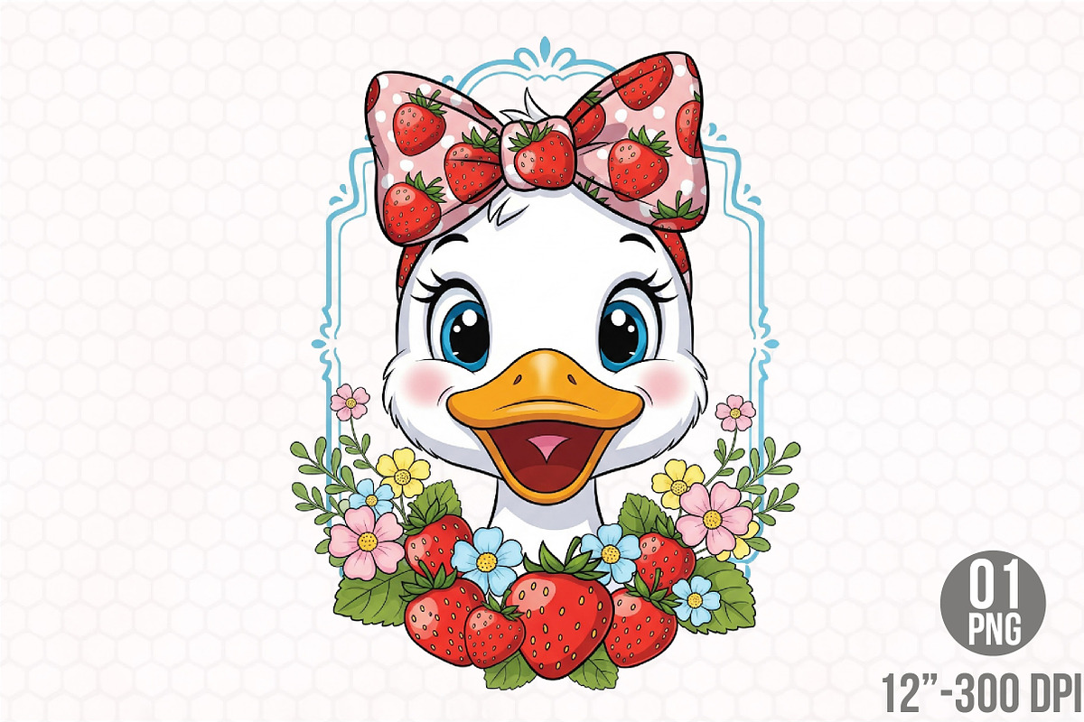 Funny Nervous Goose PNG Clipart, an Illustration by Designking (Photo 1 of 4)