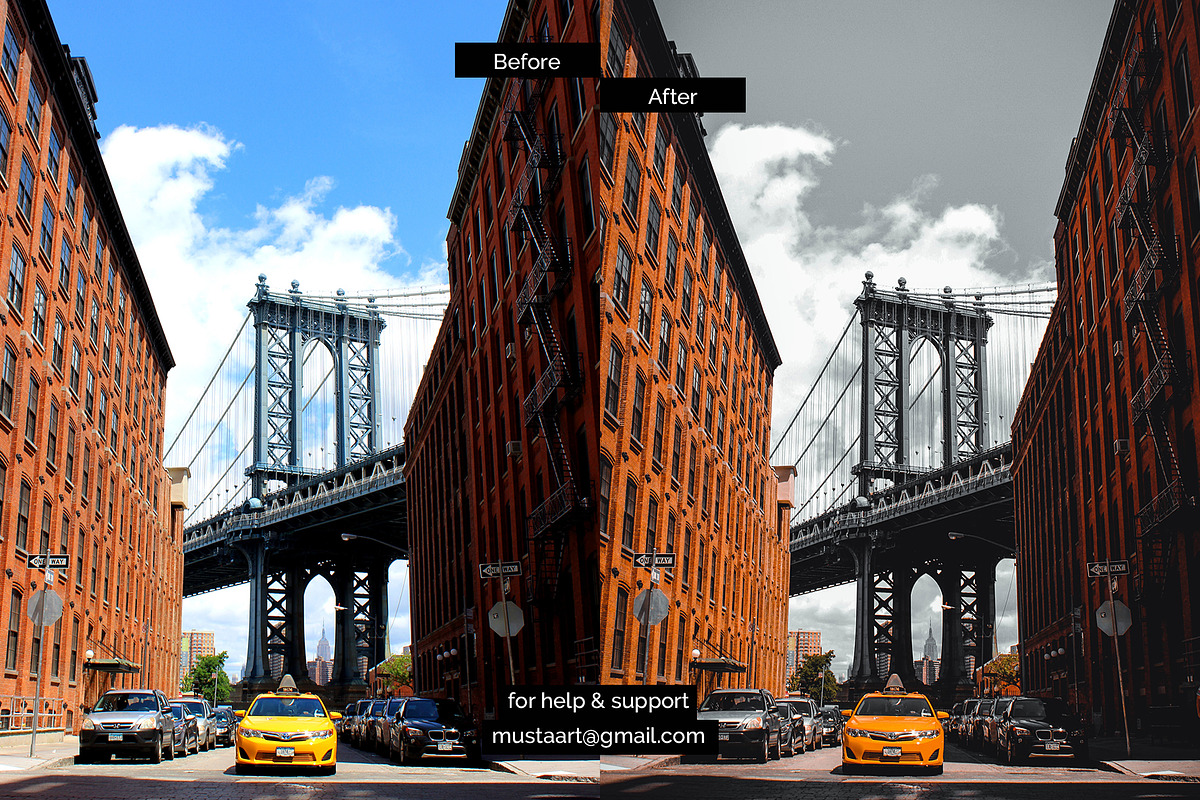 Black x Orange - Urban CR Filter, an Action Add-On by MustaART (Photo 5 of 15)
