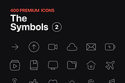 The Symbols 2: 420 premium icons, an Outline Icon by Design Essentials (Thumbnail 2 of 5)