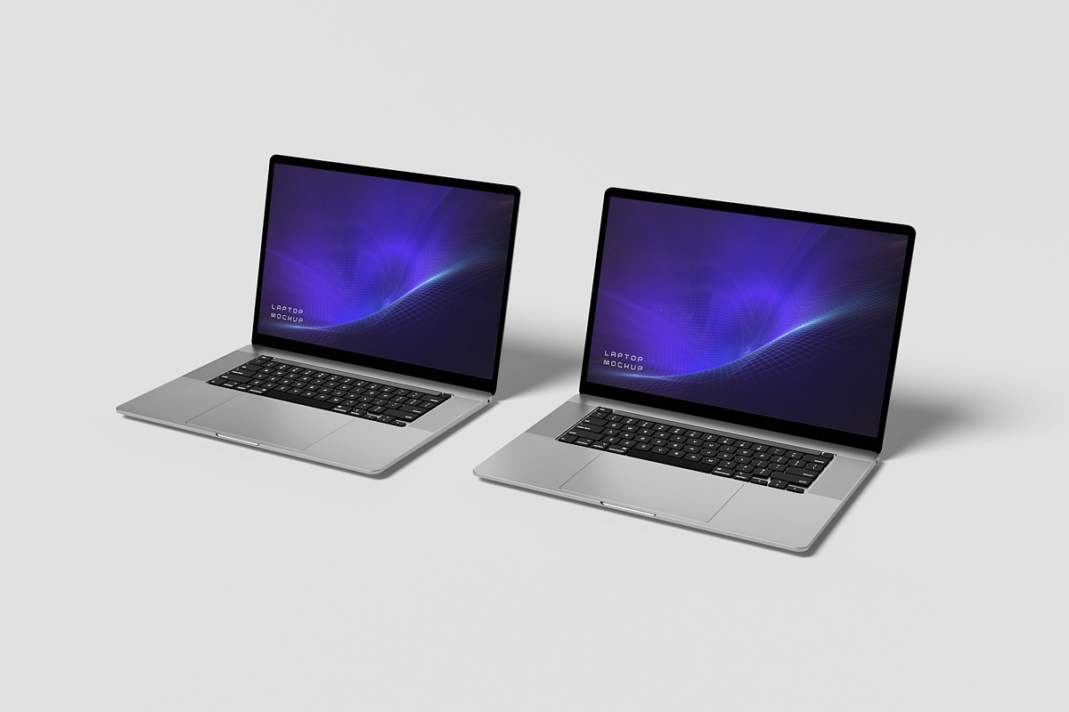 Laptop Mockup, a Mac Mockup by Hazzpro_Std (Photo 2 of 5)