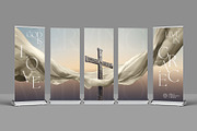 Church Roll-Up Banner Template, a Print Template by BrandPacks (Thumbnail 1 of 5)