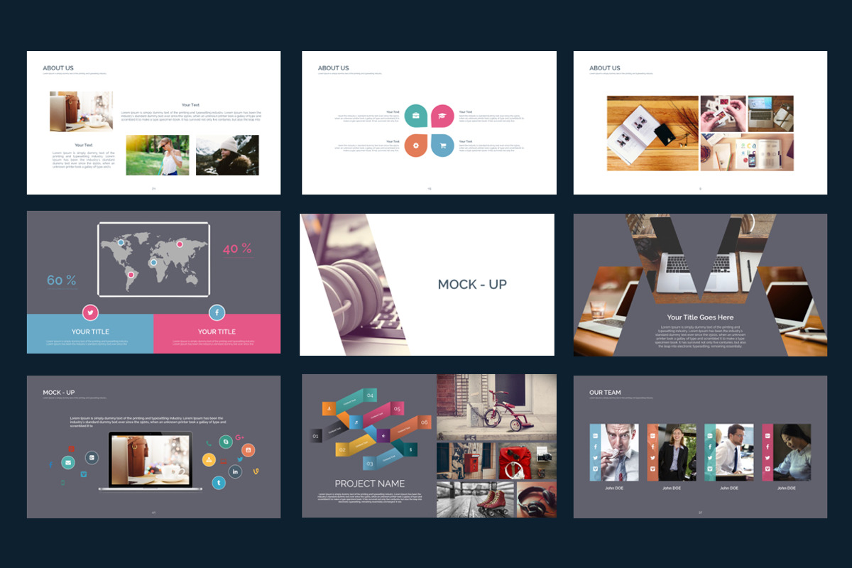 Forever Keynote Template, a Presentation Template by Mia (Photo 6 of 6)