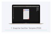 Snapchat Geofilter Template, a Websites & App Template by Bloguettes (Thumbnail 2 of 2)