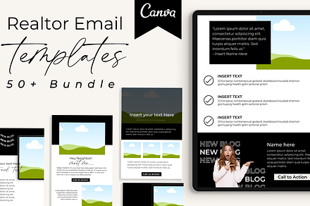 Real Estate Email Templates | Email Templates ~ Creative Market