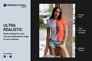 T-Shirt Mockup, a Shirt Mockup by Freeman Studio (Thumbnail 5 of 15)
