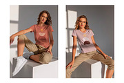 Tshirt Mockups Legend Premium Bundle, a Shirt Mockup by Dikarte.Store (Thumbnail 17 of 20)