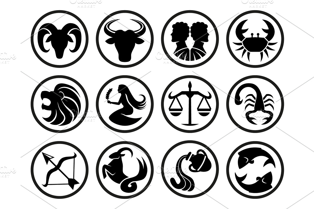 Vector Horoscope Icons, an Emoji Icon by Andres M Rodriguez (Photo 3 of 3)