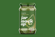 Guacamole Jar Mockup, a Packaging Mockup by Dev.Rawat21 (Thumbnail 2 of 4)
