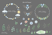 Rainbow Teddy bear Baby boy shower, an Animal Illustration by Solo Art Original (Thumbnail 7 of 9)