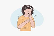 Unwell Patients Illustration, an Object Graphic by Jump Studio (Thumbnail 6 of 12)