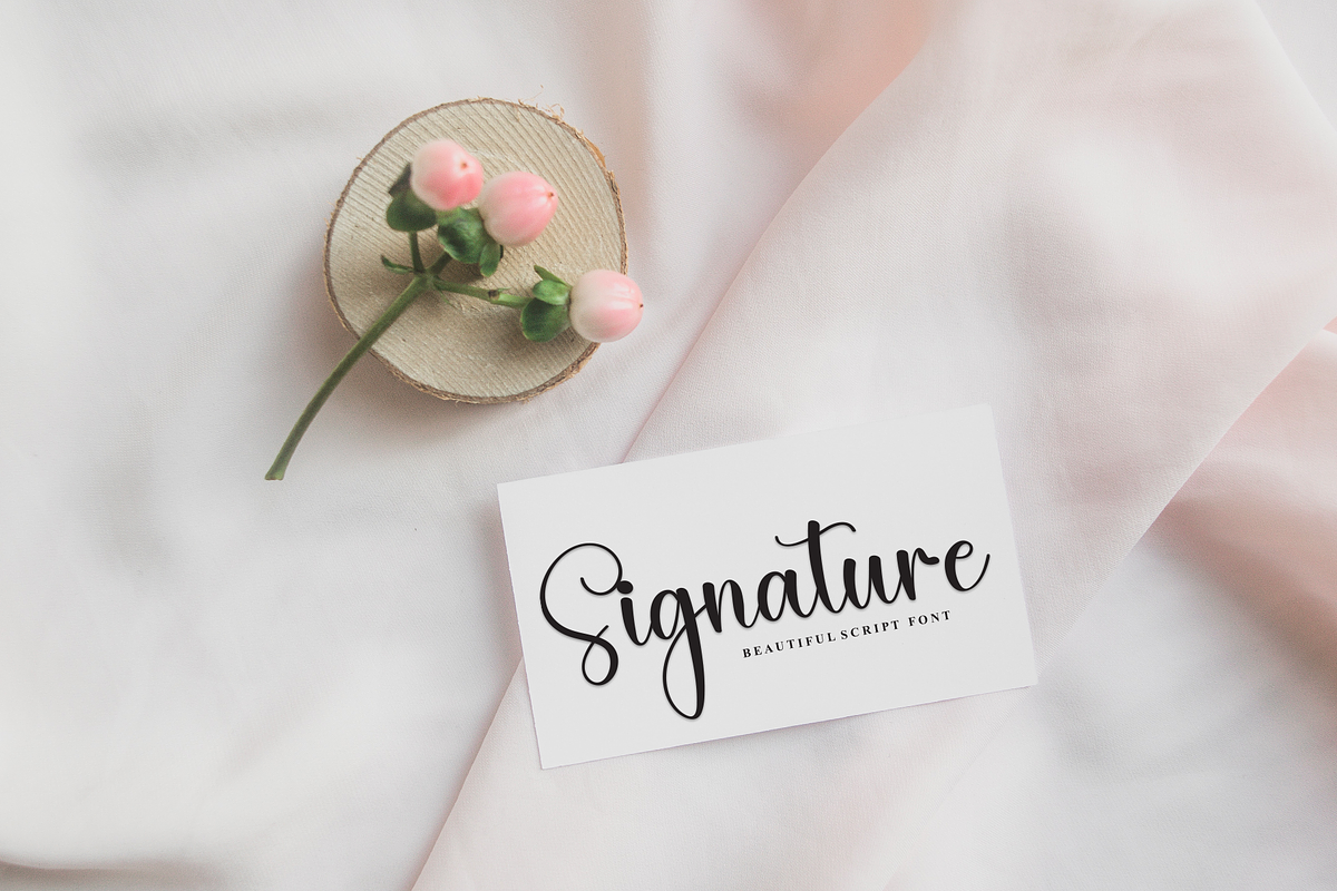 Cottage | Script Font, a Handwritten Font by Scratchones (Photo 3 of 9)