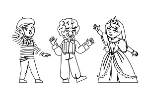 show kids theater vector, a Person Illustration by pikepicture