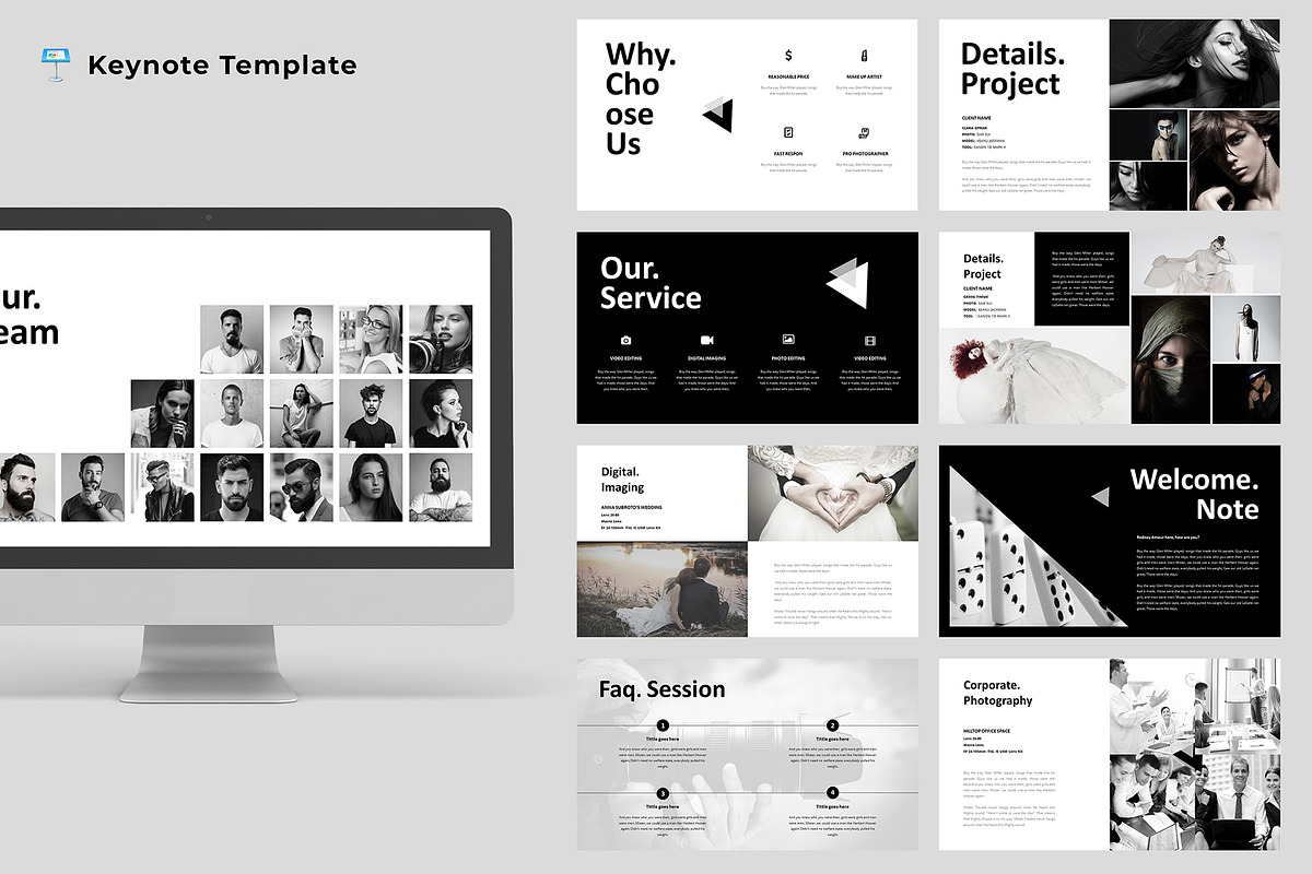 Focus - Keynote Template, a Presentation Template by Incools Stokie (Photo 8 of 10)