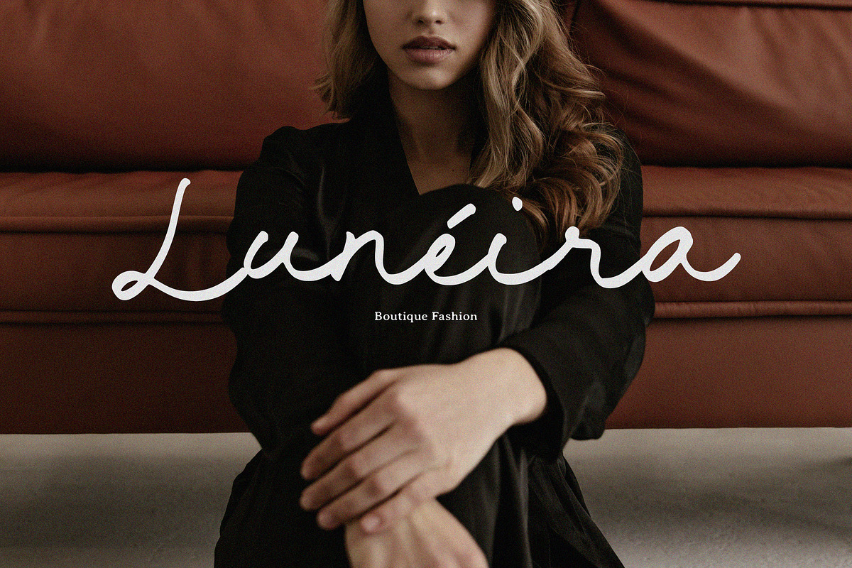 Lorieta Huxley Font, a Script Font by Timurtype (Photo 4 of 7)
