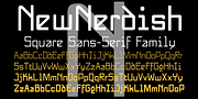 NewNerdish, a Sans Serif Font by Ingrimayne Type (Thumbnail 3 of 11)