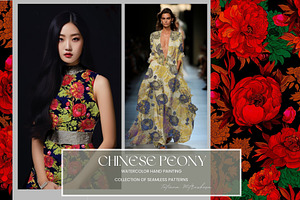 CHINESE PEONY Pattern