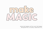 Be Happy | Fun Handwritten Font, a Font by KA Designs (Thumbnail 8 of 9)