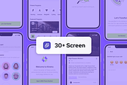Kinetra - Fitness App UI Kit, an UI Kit Template by restiyathena (Thumbnail 6 of 6)