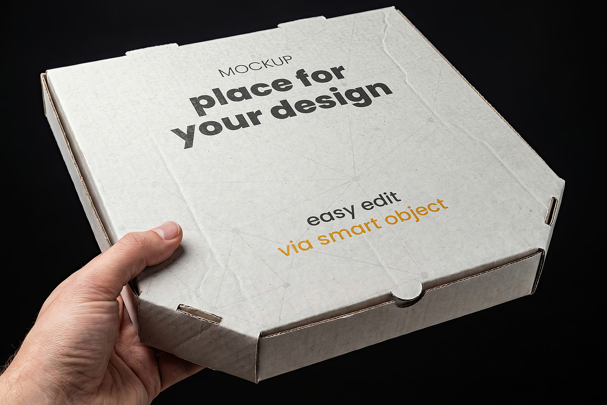 Pizzeria Mockups Collection, a Packaging Mockup by Luuqas Design (Photo 6 of 6)