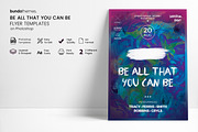Be All That You Can Be Flyer, a Flyer Template by Bundo Themes (Thumbnail 2 of 6)