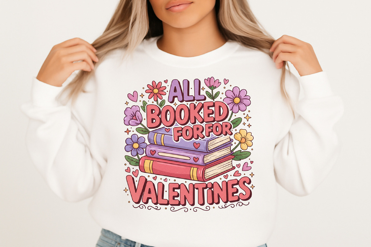 All Booked for Valentines Png, Teach, an Illustration by Designking (Photo 3 of 6)