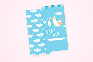 Baby Shower Vector Set