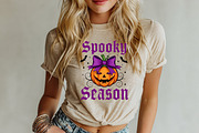 Spooky Season Png, Retro Halloween, an Illustration by Watercolor design (Thumbnail 2 of 3)