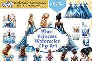 Blue Princess Clipart quince png dre, a Person Illustration by VM PARTYS  BY TAIRUMA (Thumbnail 2 of 40)