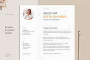 Resume Template Greta, a Resume Template by Estartshop (Thumbnail 4 of 7)