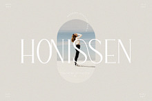 Honissen- Ligature Typeface