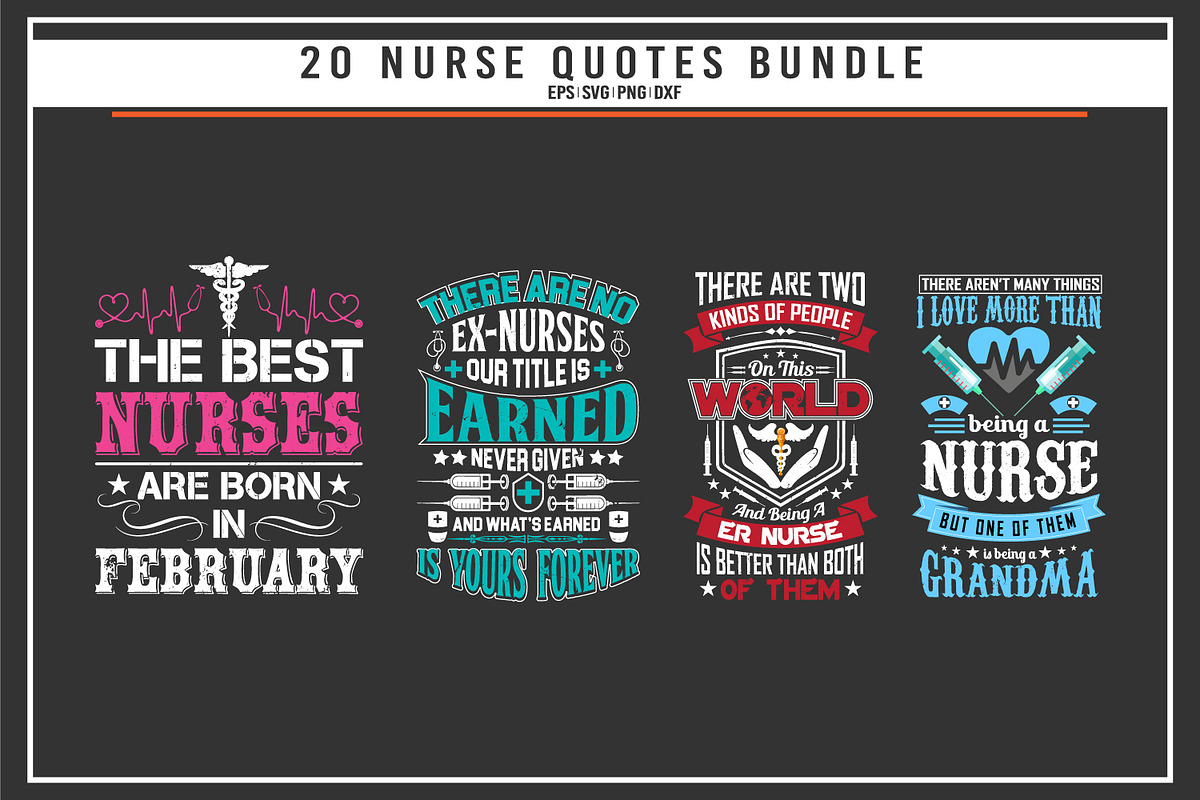 Nurse quotes saying bundle, a Graphic by Uniquesvg99 (Photo 4 of 7)