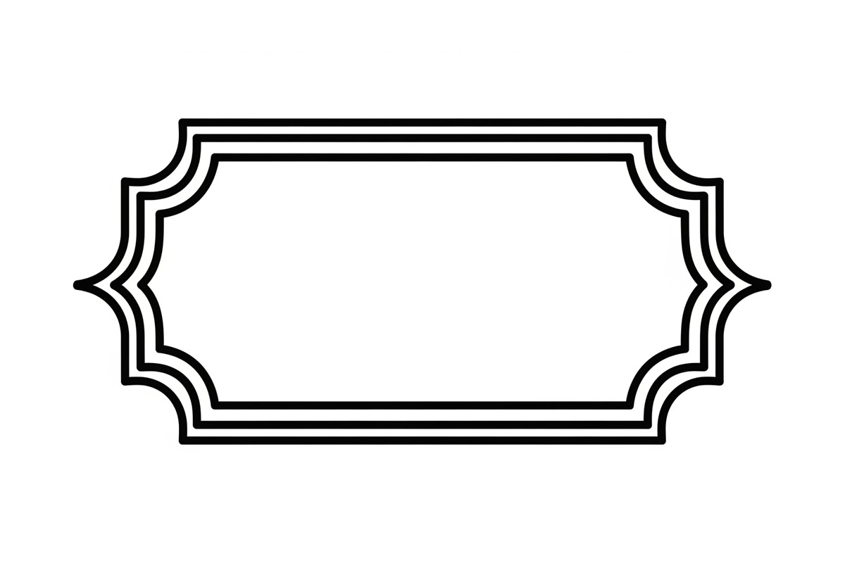 Classic Label Frame Vector Bundle, an Illustration by hafijul (Photo 27 of 30)
