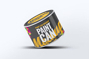 Paint Can Mockup, an Advertising Mockup by Hubzway (Thumbnail 7 of 9)