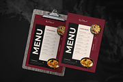 Printable Food Menu Template, a Flyer Template by Tanmoy Topu (Thumbnail 1 of 2)