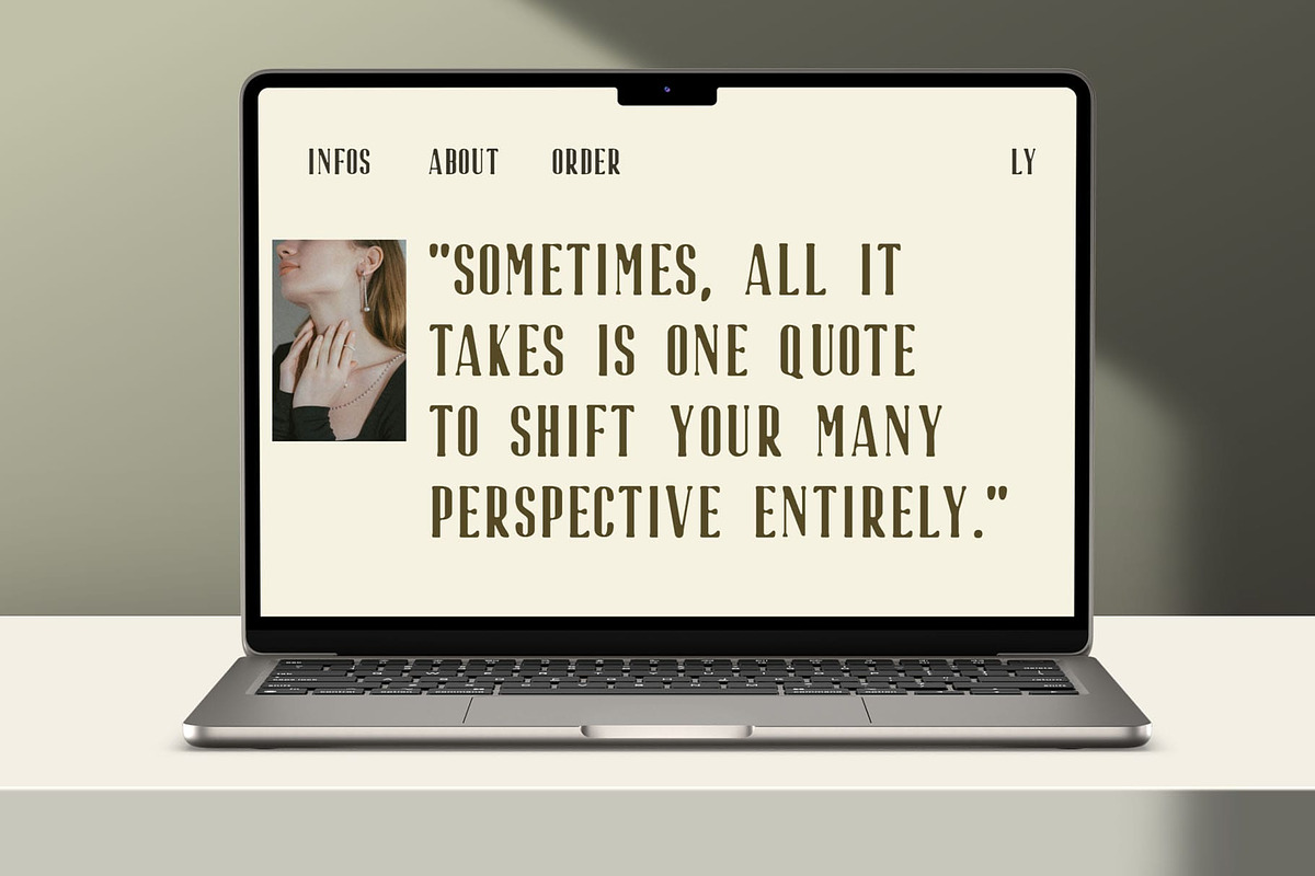 Riffle Blur, a Sans Serif Font by Craft Supply Co. (Photo 4 of 8)